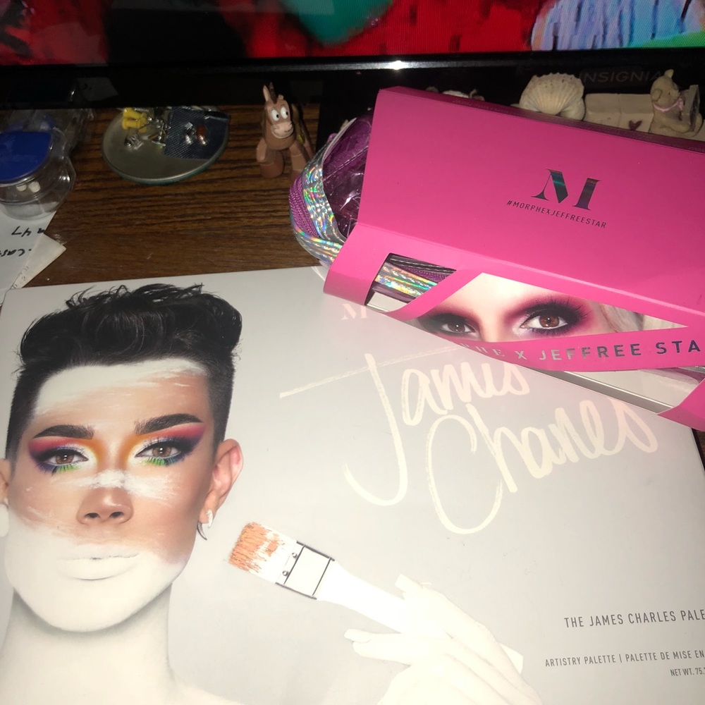 James Charles Palette and Jeffree Star Brush Set